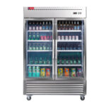 Commercial Refrigerator 2 Glass Door, WESTLAKE 54