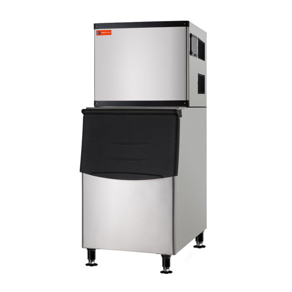 500 lb. Air Cooled Cube Ice Maker with Bin 375 lb.