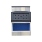 Westlake Commercial Ice Machine, Full Cube Ice Maker Machine 500 lbs Ice with 375lbs Storage Capacity