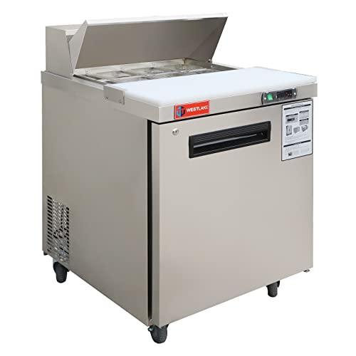 Sandwich Prep Table Refrigerator, WESTLAKE 27
