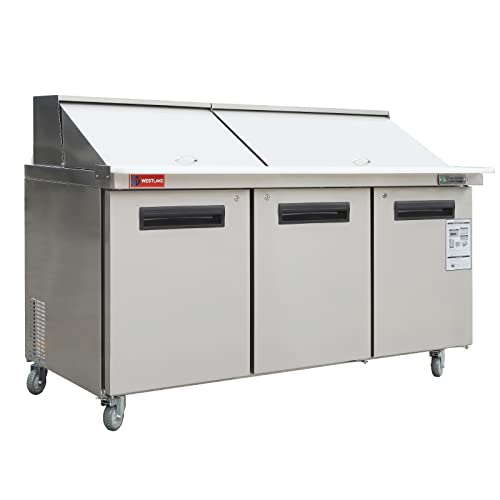 Sandwich Prep Table Refrigerator, WESTLAKE 72