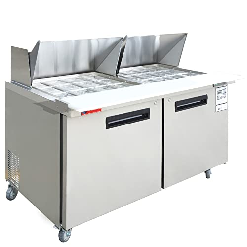 Sandwich Prep Table Refrigerator, WESTLAKE 60
