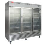 Commercial Refrigerator 3 Glass Door, WESTLAKE 82