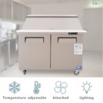 Sandwich Prep Table Refrigerator, WESTLAKE 48