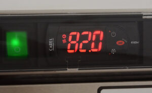 Stainless Steel Double Door Food Prep Table Refrigerator 60 Inches