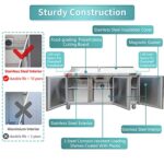 Sandwich Prep Table Refrigerator, WESTLAKE 72