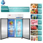 Commercial Fridge and Freezer Combo, WESTLAKE 48