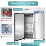 WESTLAKE Commercial Refrigerator Freezer Combo, 48