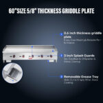 Commercial Gas Griddle, WESTLAKE 60