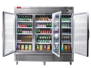 Commercial Refrigerator 3 Glass Door, WESTLAKE 82