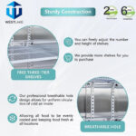 Commercial Reach in Freezer, 3 door 72 Cu.ft Stainless Steel Commercial Upright Freezer