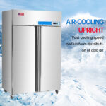 Commercial Reach in Fridge, 2 door 36 Cu.ft Stainless Steel Commercial Reach in Solid door Upright refrigerator