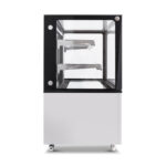 36 in. Commercial Bakery Display Case, Square Glass Stainless Steel Refrigerated Bakery Display Case